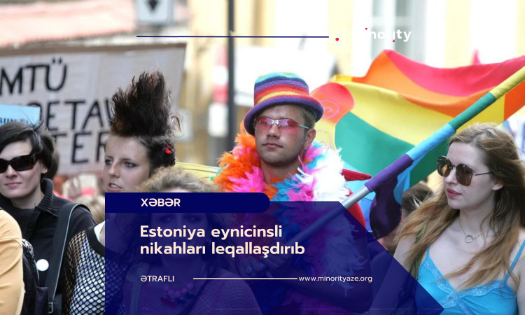 Estoniya eynicinsli nikahları leqallaşdırıb