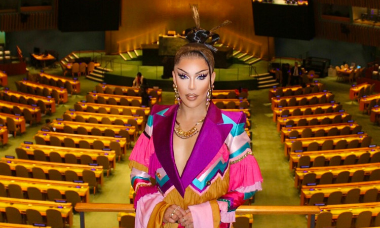 Drag queen participated in the High Level Political Forum