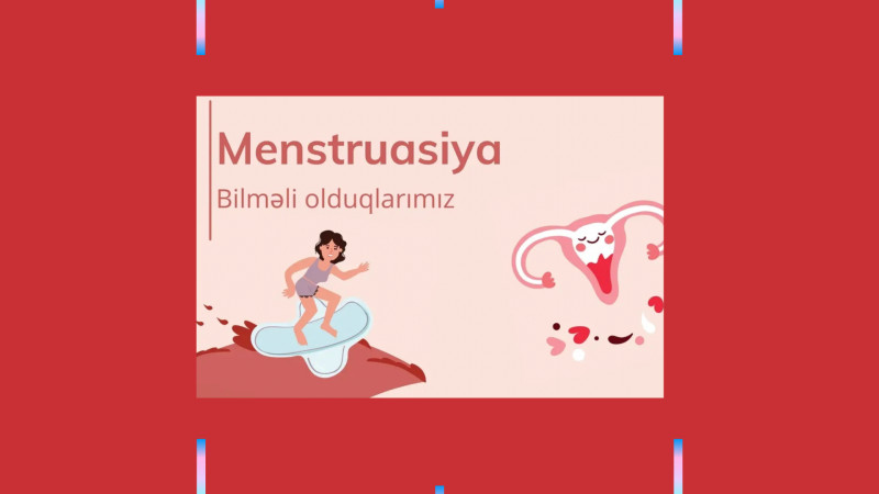 Gender Resurs Mərkəzi “Menstruasiya kitabı”nı təqdim edib