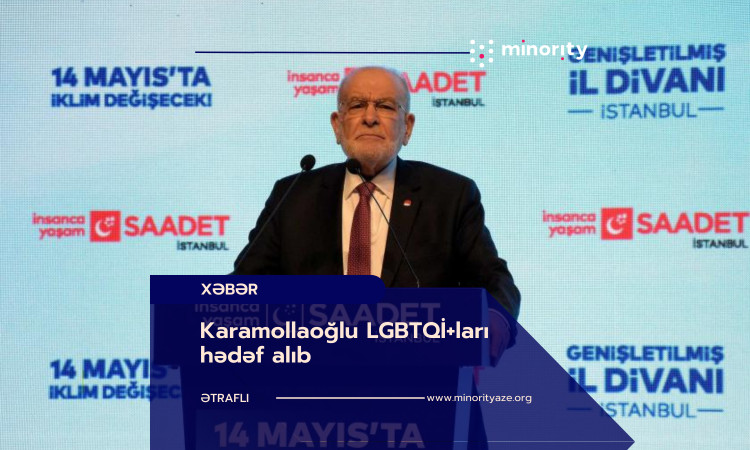 Karamollaoğlu targets LGBTI+ individuals