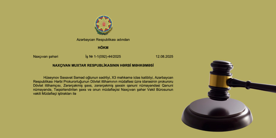 Legal analysis of the court decision on the rape of a minor in Nakhchivan