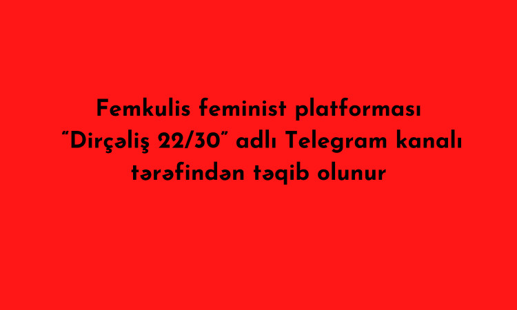 Femkulis page is being persecuted