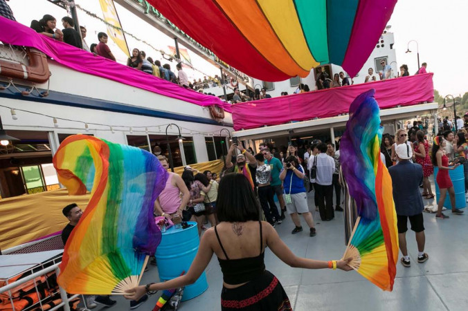 People protest Myanmar’s archaic gay sex ban