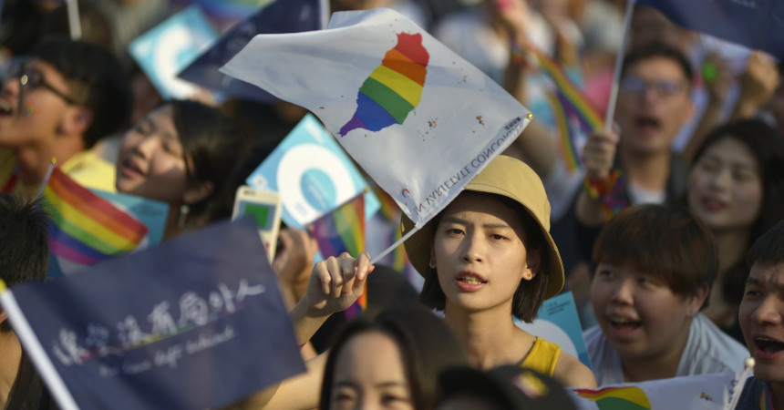 Taiwan may pass same-sex marriage bill