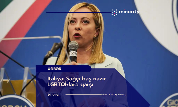 Italy: Far-right PM against the LGBTQI+s