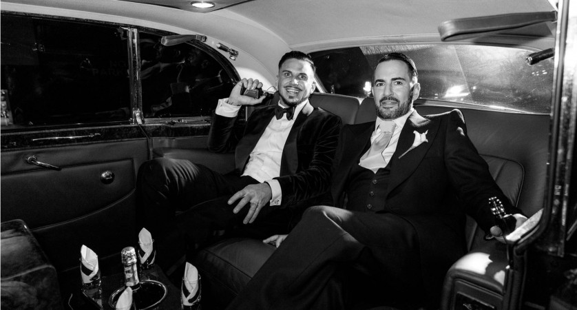 Marc Jacobs and Charly Defrancesco's wedding