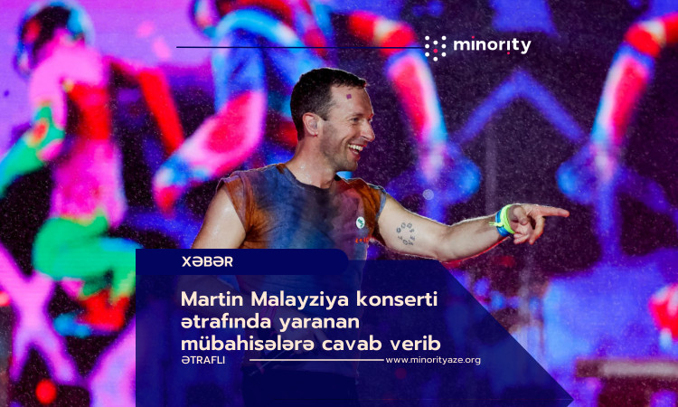 Coldplay qrupu yaranan mübahisələrə cavab verib