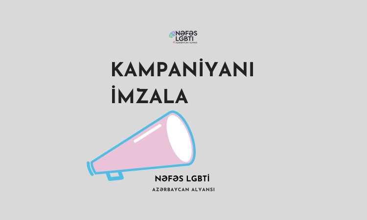 Nəfəs LGBTİ imzatoplama kampaniyası keçirir