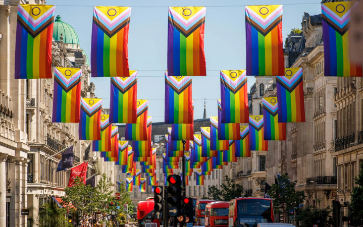 Christian group  against Pride flags