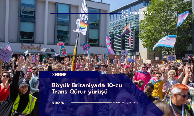 10th Trans Pride March in Great Britain